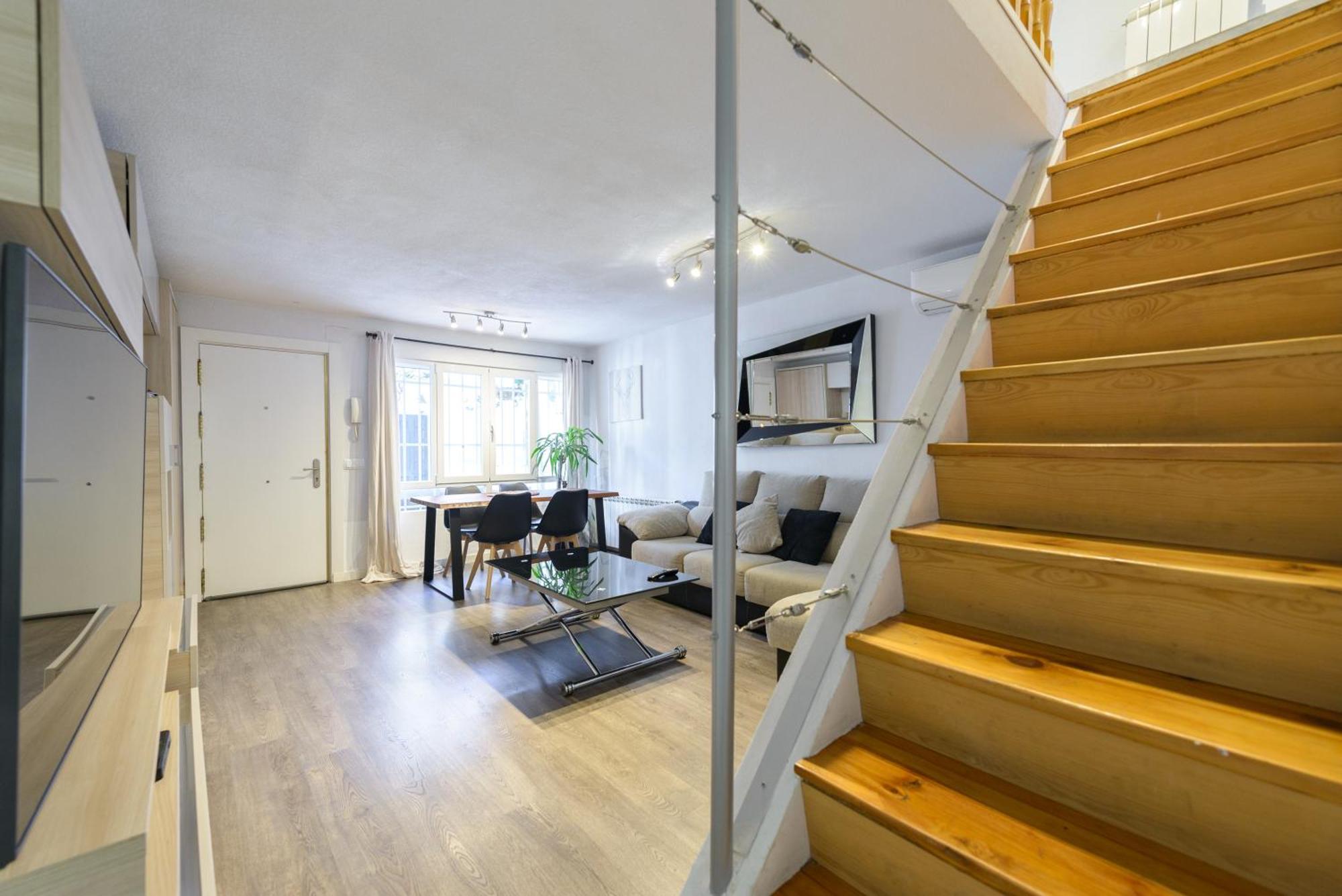 Sabadell Calle, Casa Familiar De 3 Dormitorios Con Terraza Junto Metro Fuencarral Madryt Zewnętrze zdjęcie